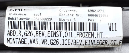 BMW 4 I4 G26 RIGHT SILL Moulding ORG