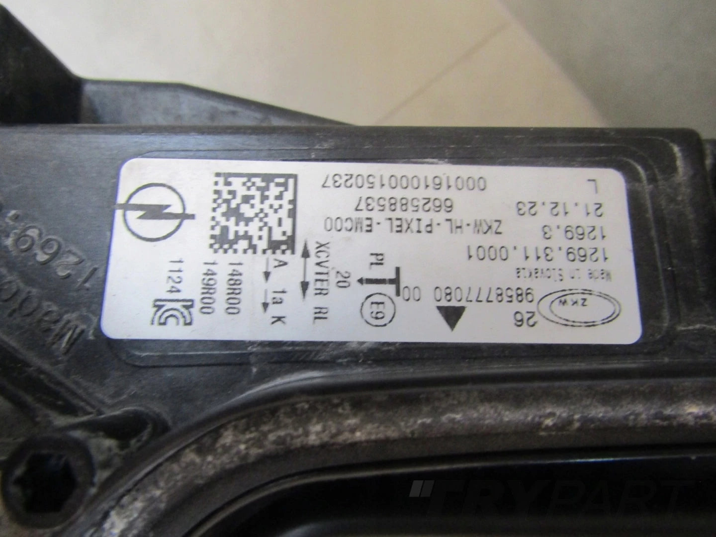 Opel Astra L 6 VI Full LED Lux 22- LH Left Headlight 9858777080