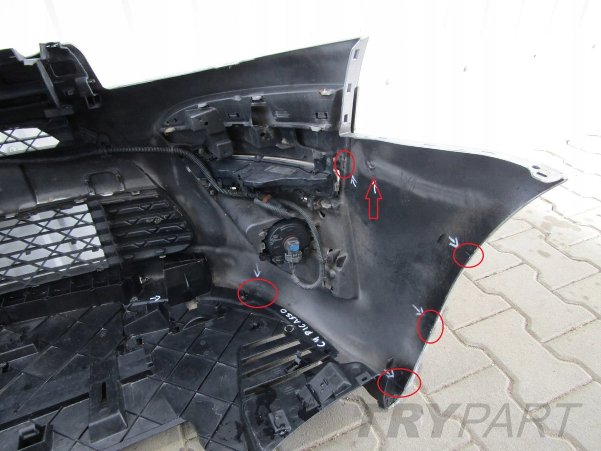 Front Bumper Citroen C4 Picasso Lift 10-13