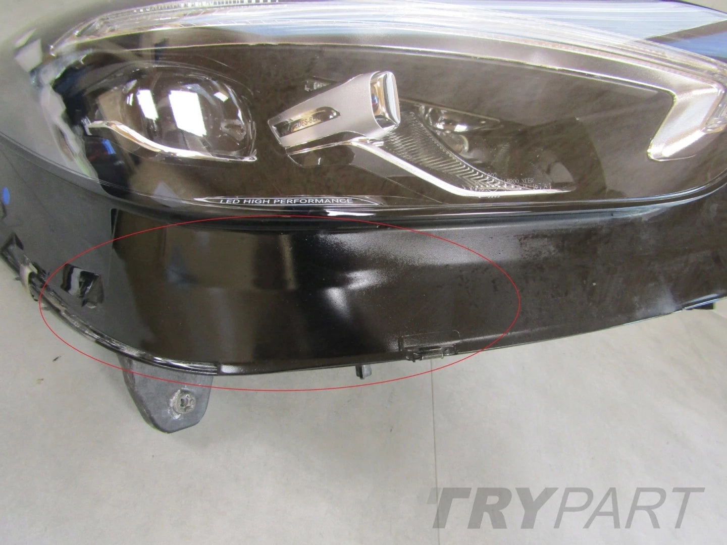 MERCEDES C-CLASS W206 HEADLIGHT FULL LED PERFORMANCE 21- RH A2069060803