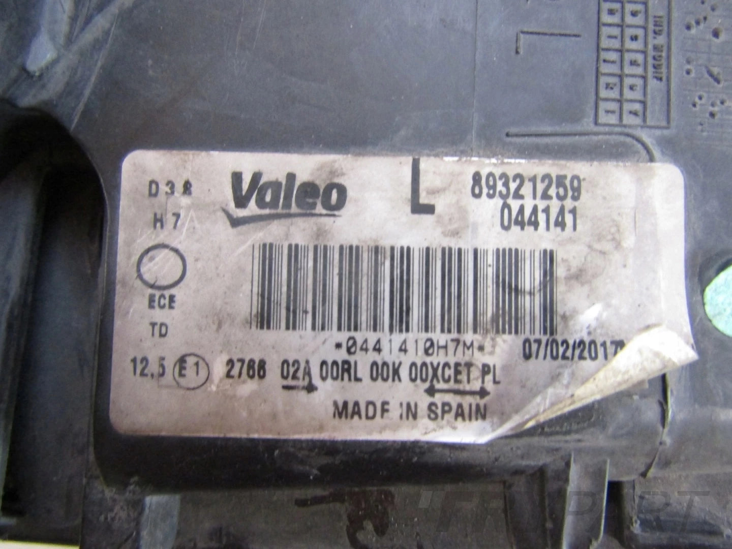 Front Lamp Audi Q7 4L LIFT XENON SWIVEL 09-15 LH 89321259