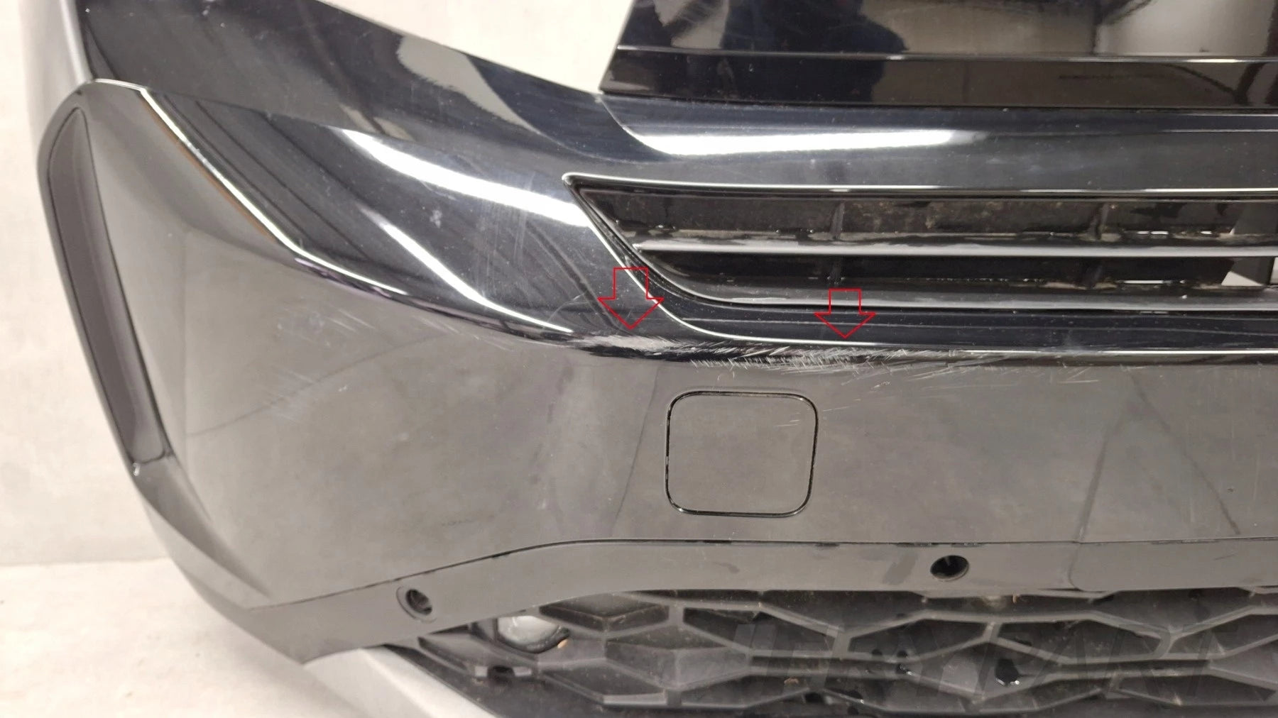 Front bumper for Opel Frontera C 24- includes fog lights and wiring harness