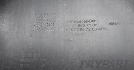 MERCEDES GLS W167 X167 AMG REAR BUMPER REAR ORG + BOTTOM