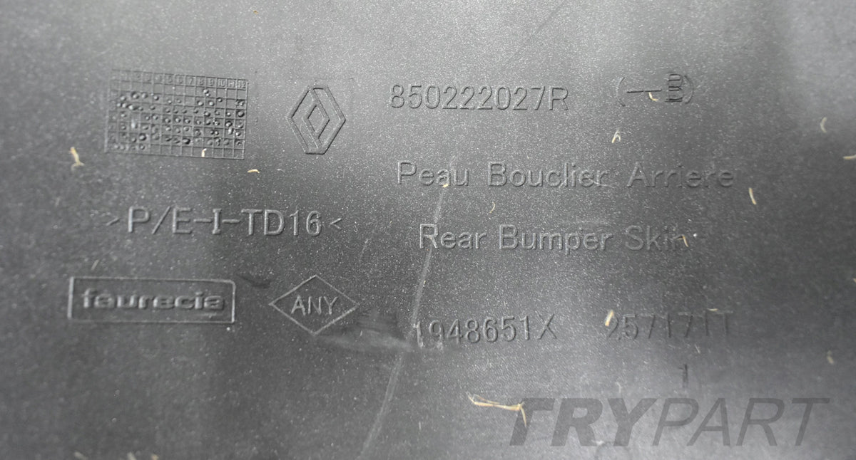 DACIA DUSTER II REAR BUMPER ORG