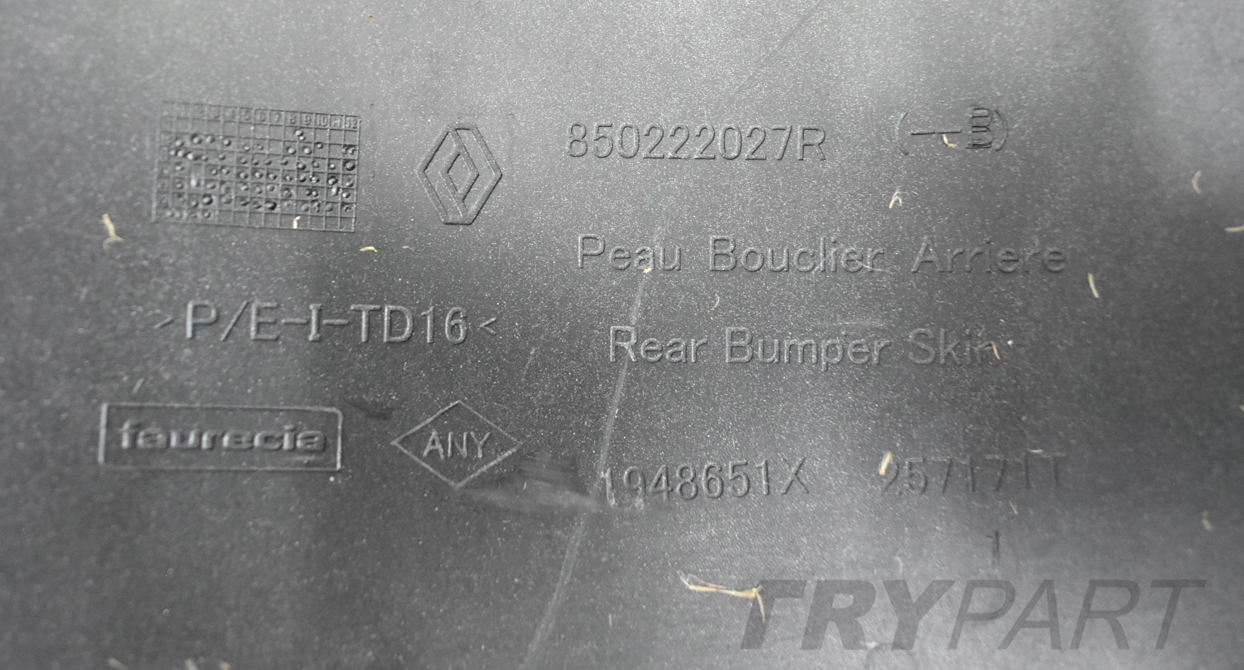 DACIA DUSTER II REAR BUMPER ORG