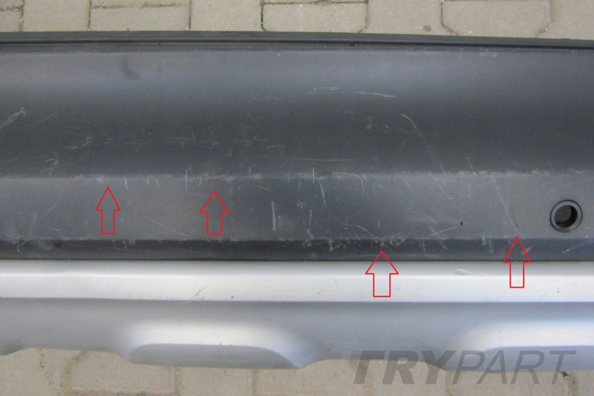 Rear bumper for RENAULT CAPTUR LIFT 17-19