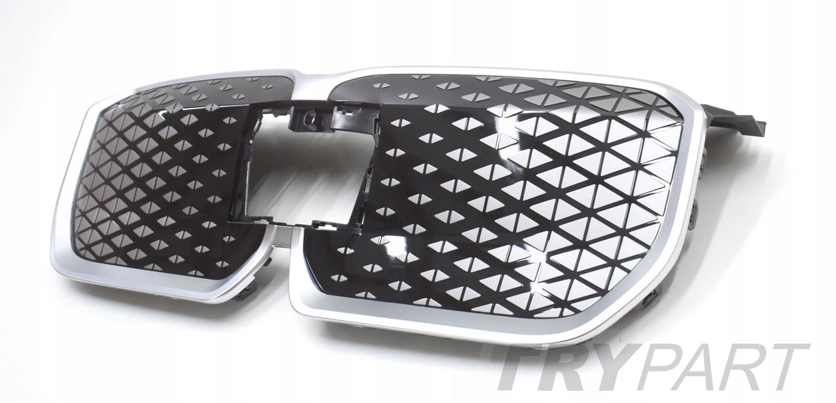 BMW X1 IX1 U11 Chrome Grille Kidney Bumper Front Original New 5A7D664-02