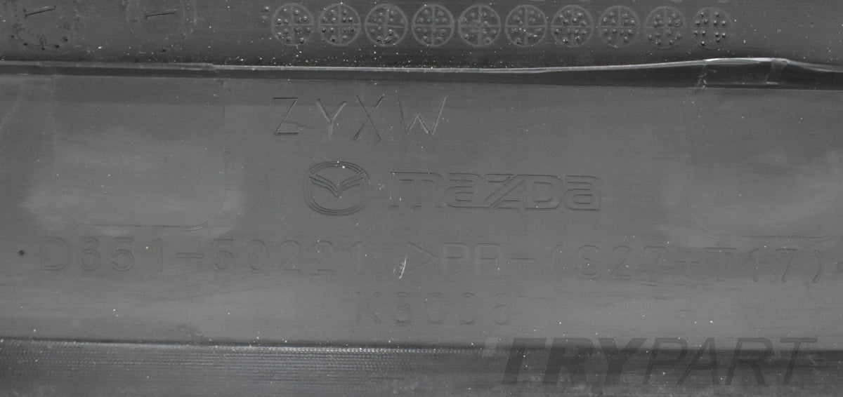 MAZDA 2 DE REAR BUMPER ORIGINAL