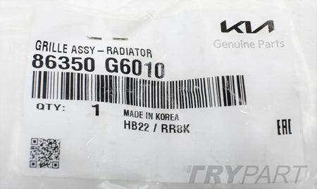 KIA PICANTO III CHROME GRILLE BUMPER COVER NEW