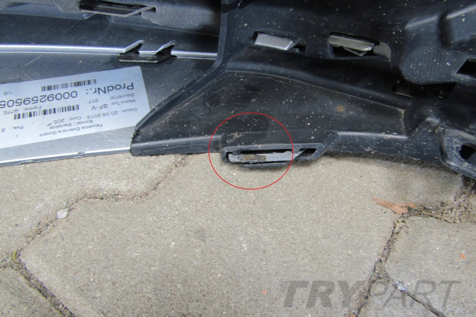 Front Bumper Mercedes S-Class 217 AMG Coupe 14-17