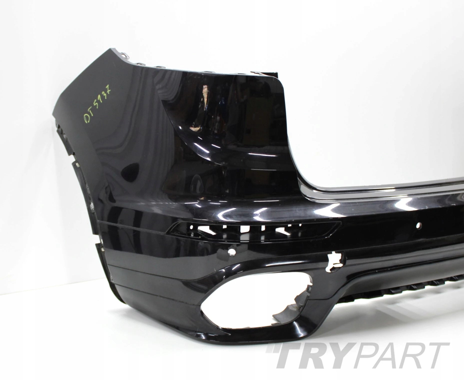 PORSCHE CAYENNE II 7P5 LIFT GTS TURBO REAR BUMPER ORG + LOWER PART
