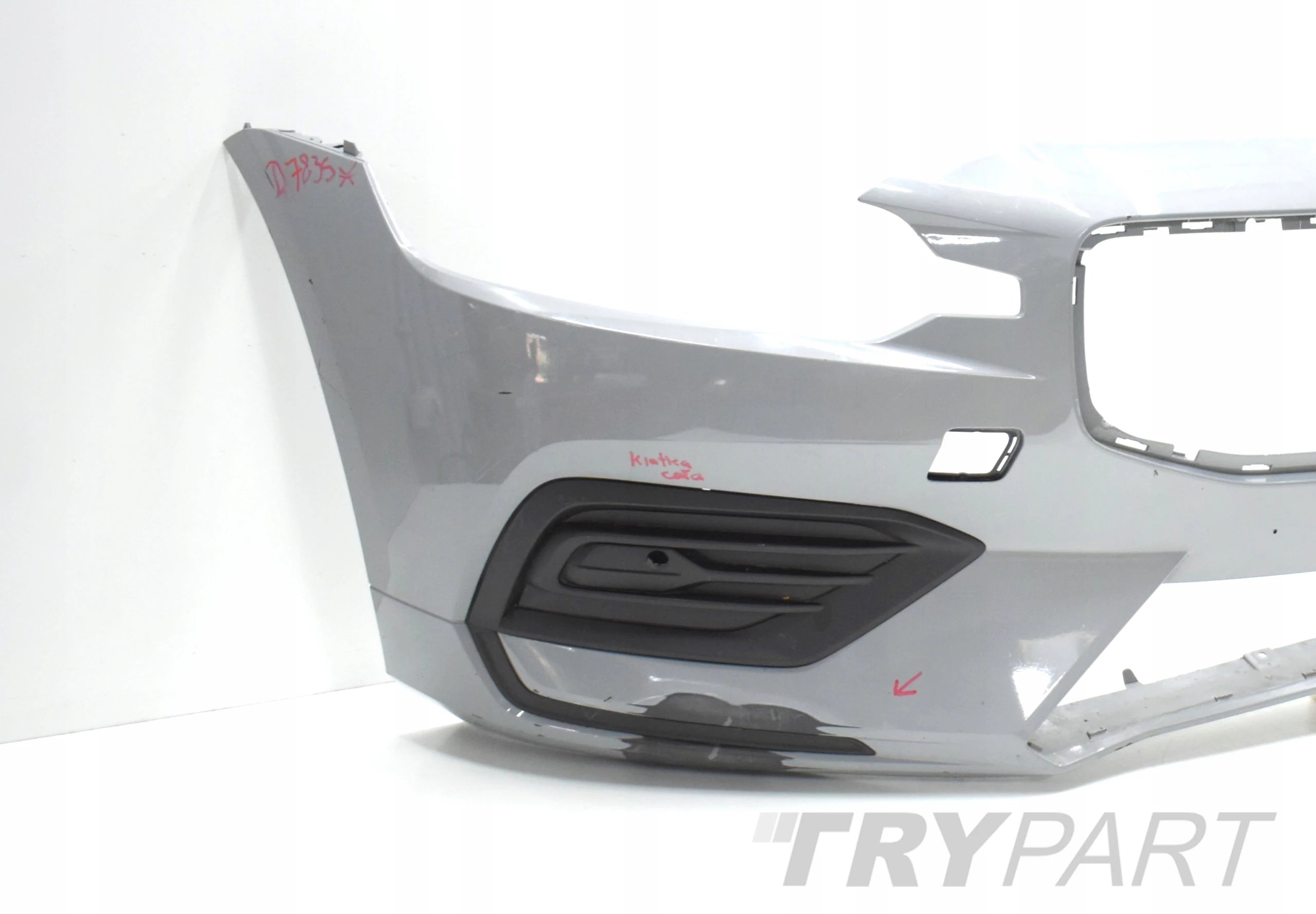 VOLVO S60 V60 II FRONT BUMPER ORIGINAL + GRILLE