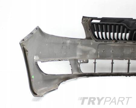 SKODA FABIA II LIFT 5J0 FRONT BUMPER ORIGINAL + GRILLE