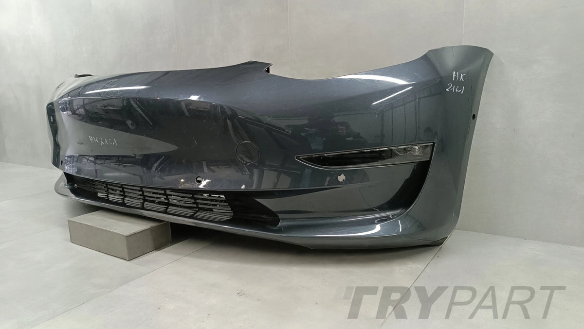Front Bumper for Tesla Model 3 (2017-) with Fog Lights + Cover