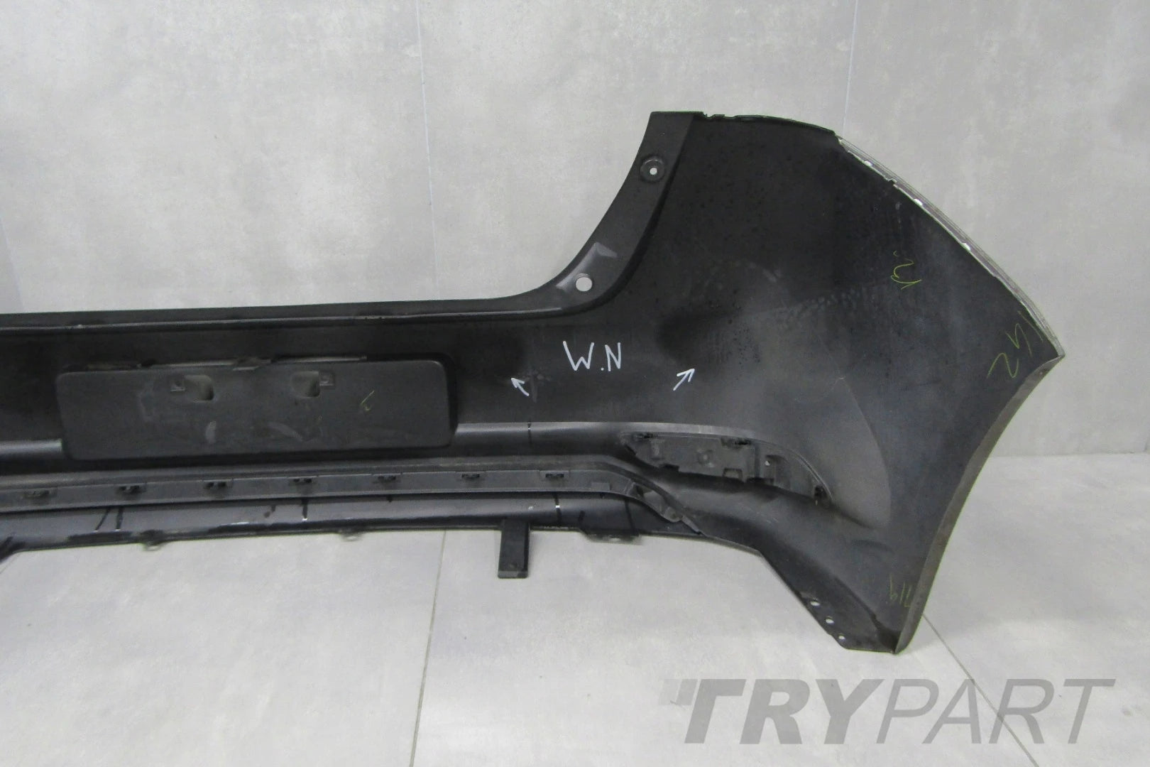 Rear bumper for Toyota Auris II 2 lift HB 15-18
