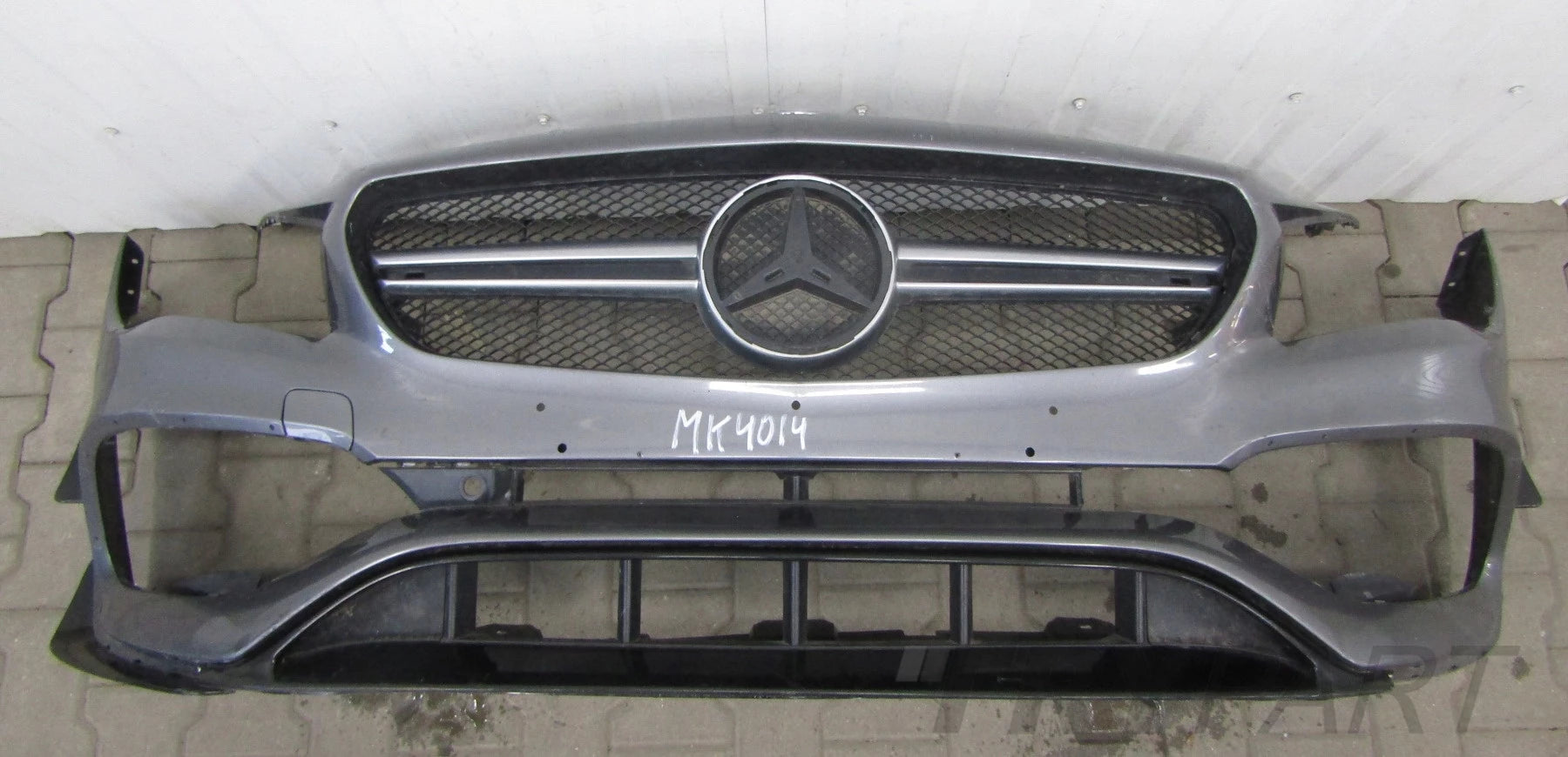 Front Bumper for Mercedes 176 A45 AMG AERO LIFT 16- + Floor