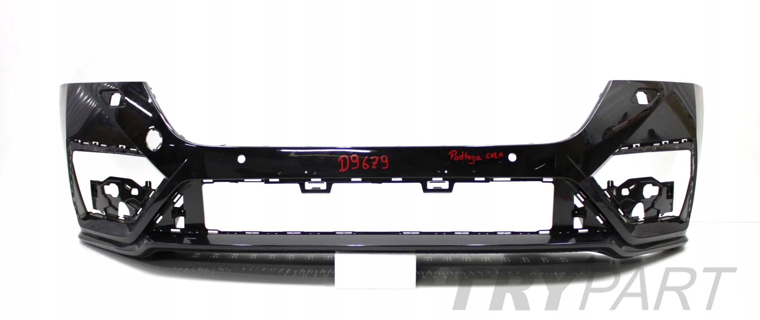 SKODA OCTAVIA IV RS VRS 5E3 FRONT BUMPER FRONT ORIGINAL + PLATE