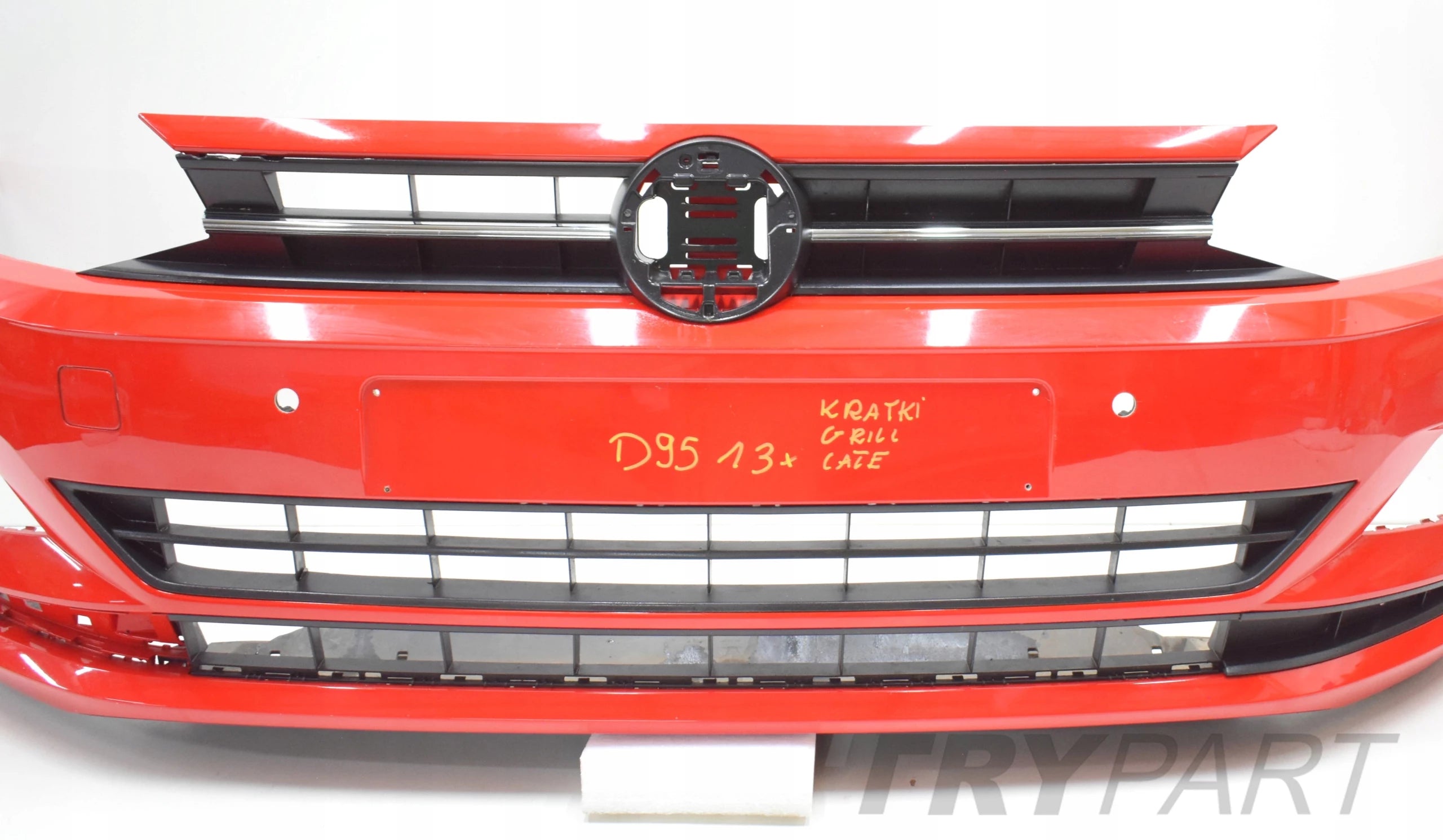 VW POLO 2G 2GS Facelift Front Bumper OEM + Grille + Inserts