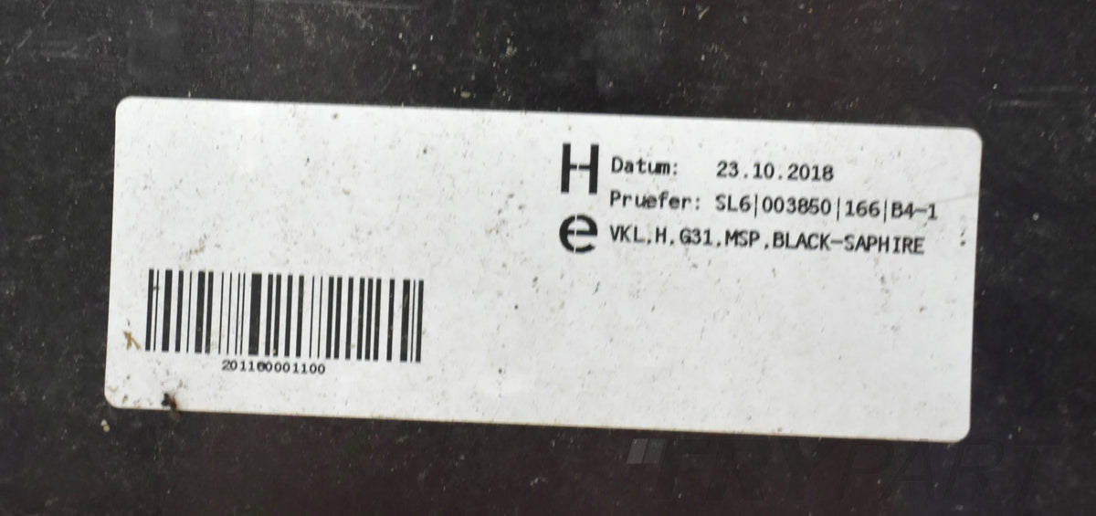 BMW 5 Series G31 M Sport Package Rear Bumper Wagon OEM