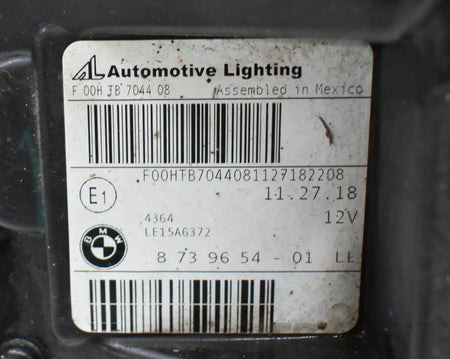 BMW X3 G01 X4 G02 Right Front Adaptive LED Headlight Original EU 8739654-01