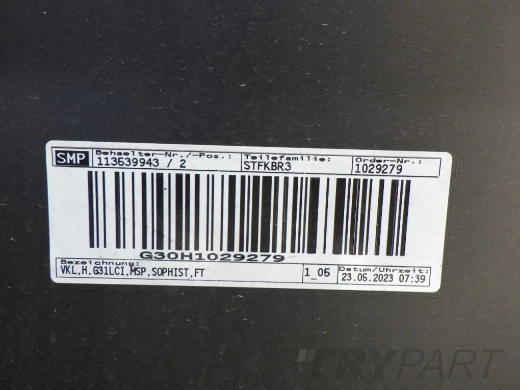 BMW 5 G31 KOMBI LIFT LCI M Paket 20- Rear Bumper
