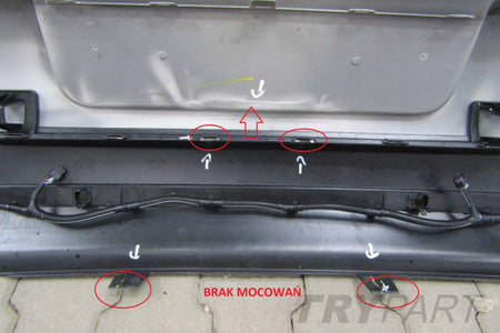 Citroen C3 III Rear Bumper 16- (Harness)