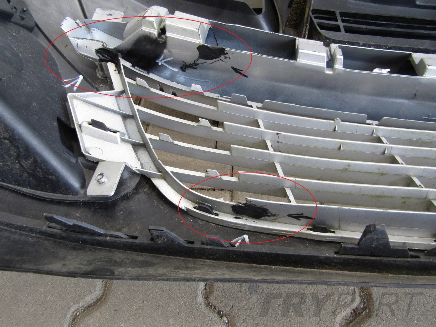 Front bumper RENAULT GRAND SCENIC III 3 09-12
