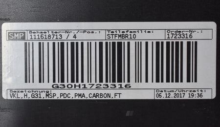 BMW 5 G31 M PAKiet REAR BUMPER SUPER CONDITION ESTATE!