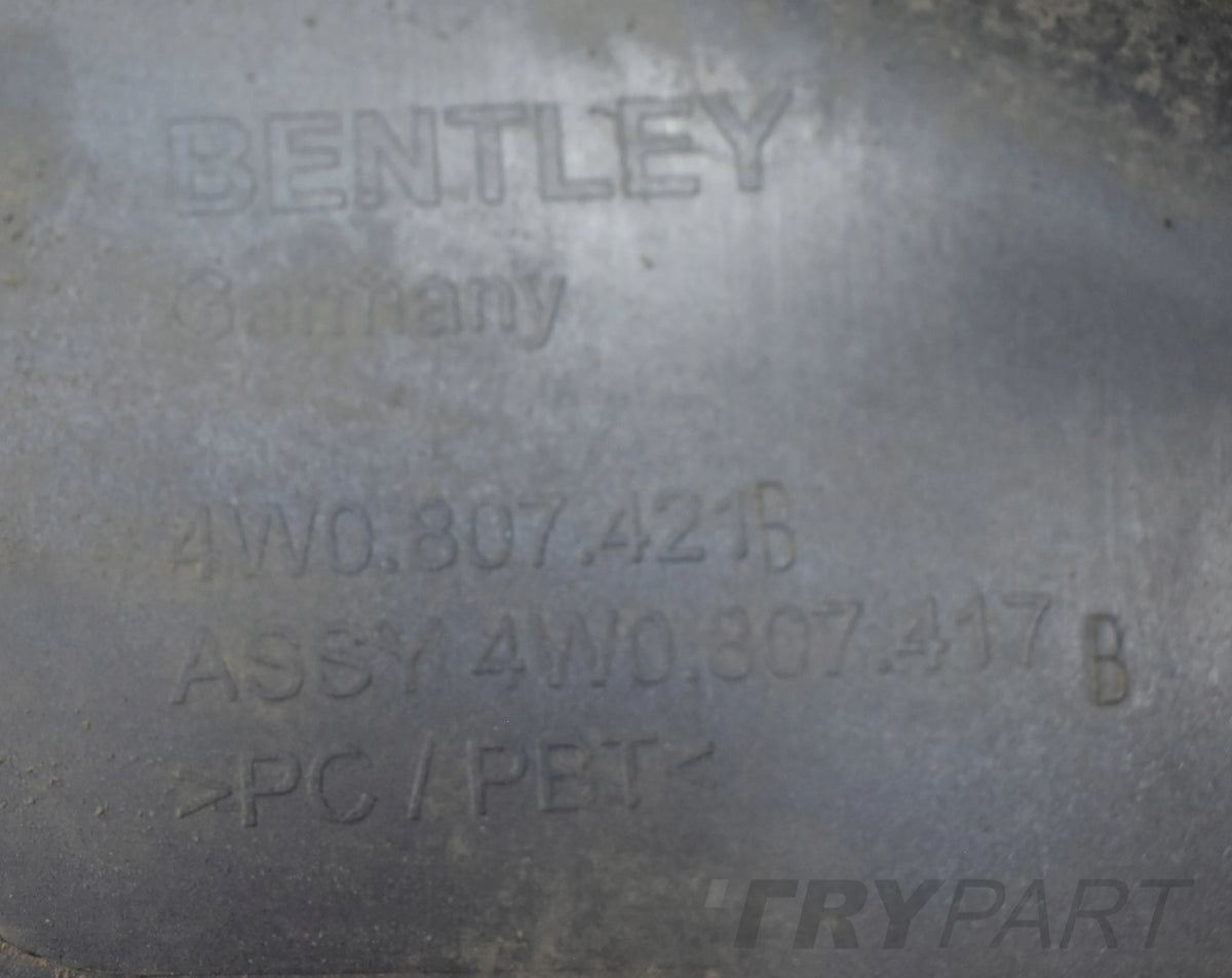 BENTLEY FLYING SPUR REAR BUMPER ORG + CHROME
