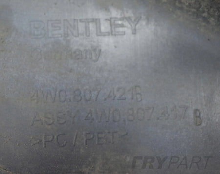 BENTLEY FLYING SPUR REAR BUMPER ORG + CHROME