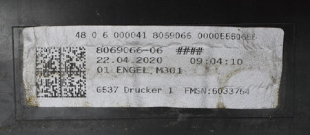 BMW 5 G30 G31 M PACKAGE FRONT BUMPER SUPER CONDITION