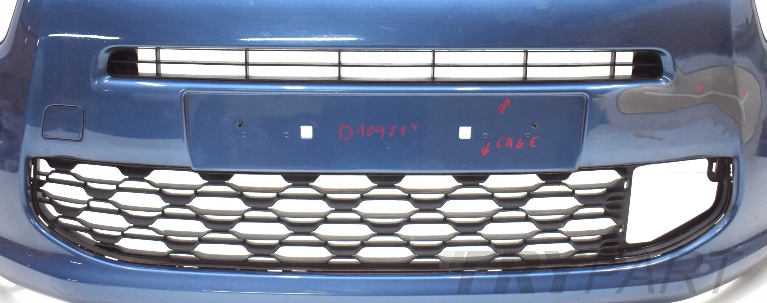 CITROEN C4 II GRAND PICASSO FRONT BUMPER ORG + GRILLE