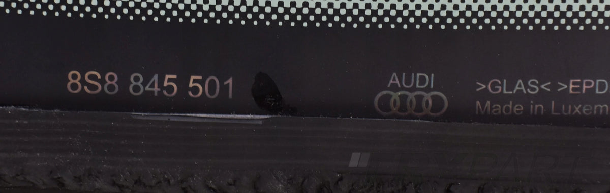 AUDI TT TTS 8S 8S0 REAR WINDOW PERFECT GENUINE
