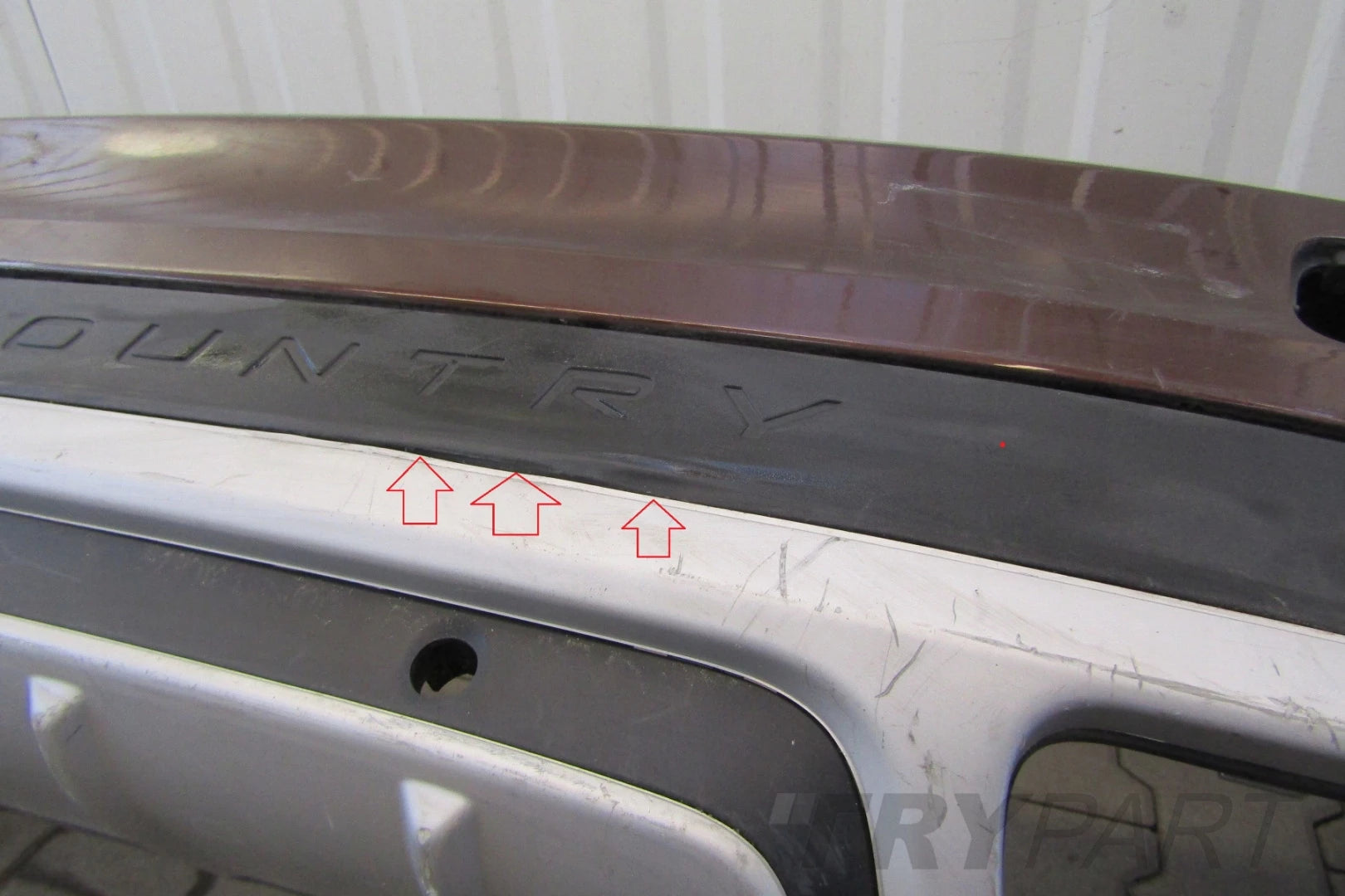 Rear bumper Volvo V60 CROSS COUNTRY Lift 13-18