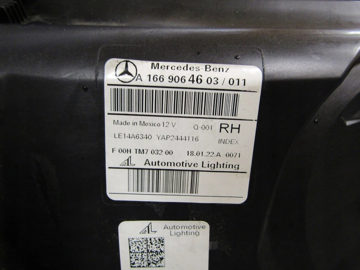 MERCEDES GLS X166 W166 15-19 FULL LED ILS HEADLIGHT RIGHT A1669064603