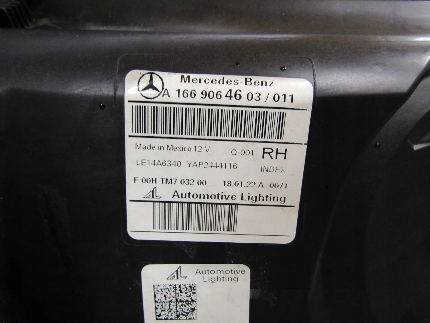MERCEDES GLS X166 W166 15-19 FULL LED ILS HEADLIGHT RIGHT A1669064603