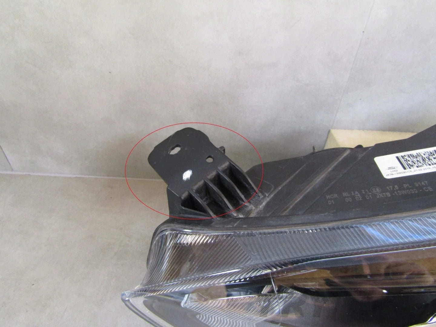 Front Lamp Ford Focus MK4 STANDARD + LED BLACK 18-21 LH LEFT JX7B-13W030