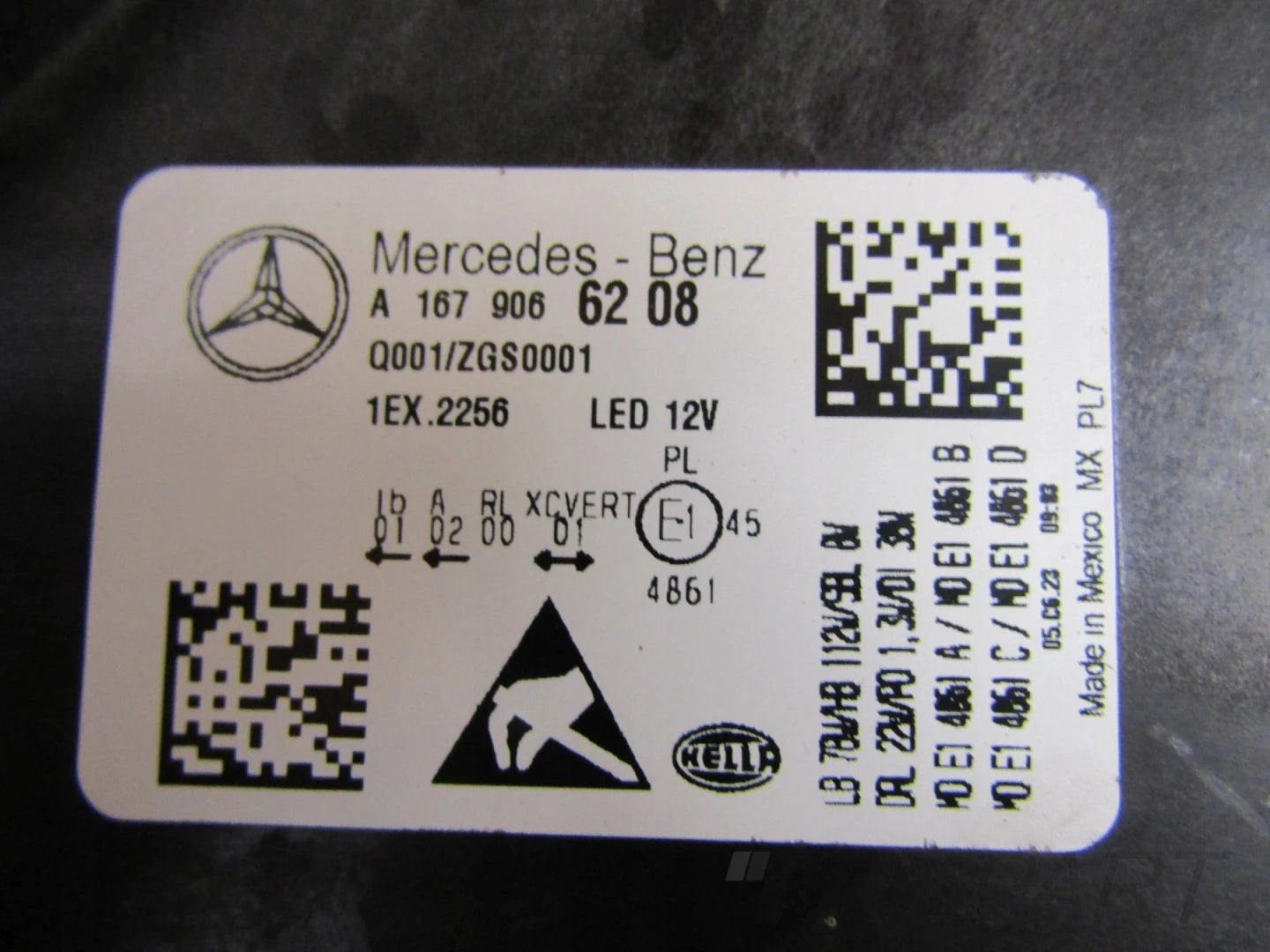MERCEDES GLS X167 W167 FULL LED MULTIBEAM HEADLIGHT RH RIGHT 19- A1679066