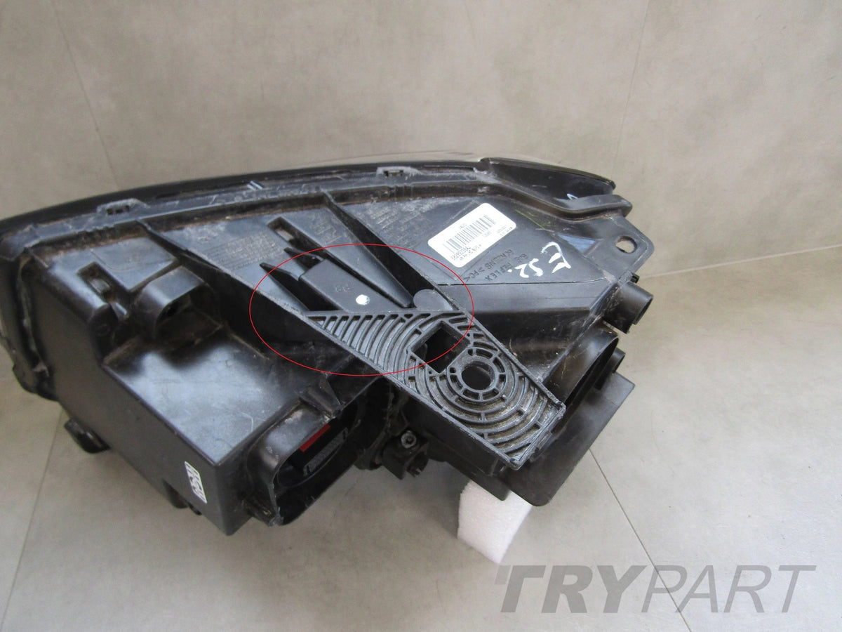HEADLIGHT JEEP GRAND CHEROKEE WK2 XENON NON-SWIVEL 13-16 RH RIGHT