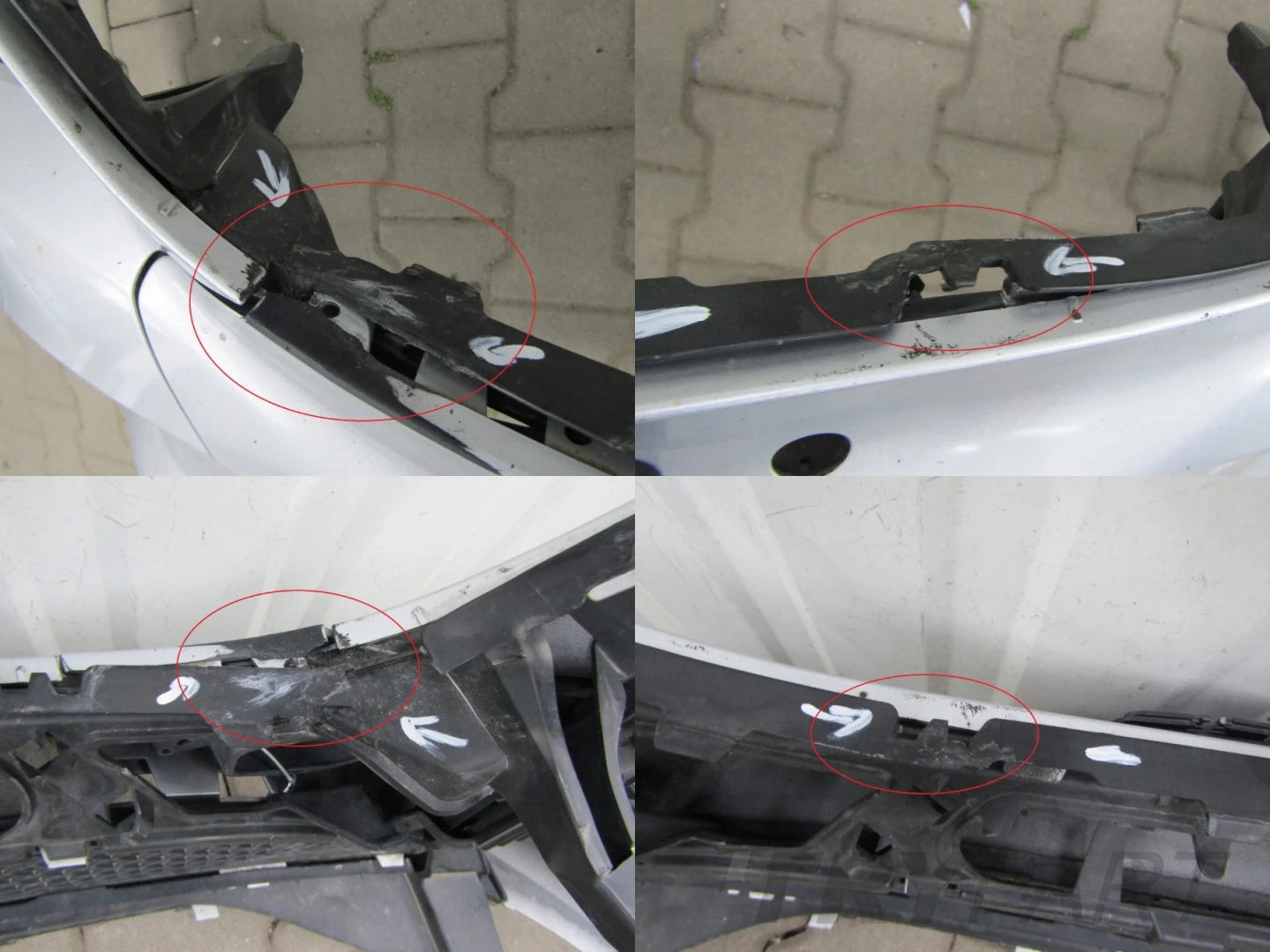 Front Bumper Mercedes CLS 218 Facelift 14-18 RADAR