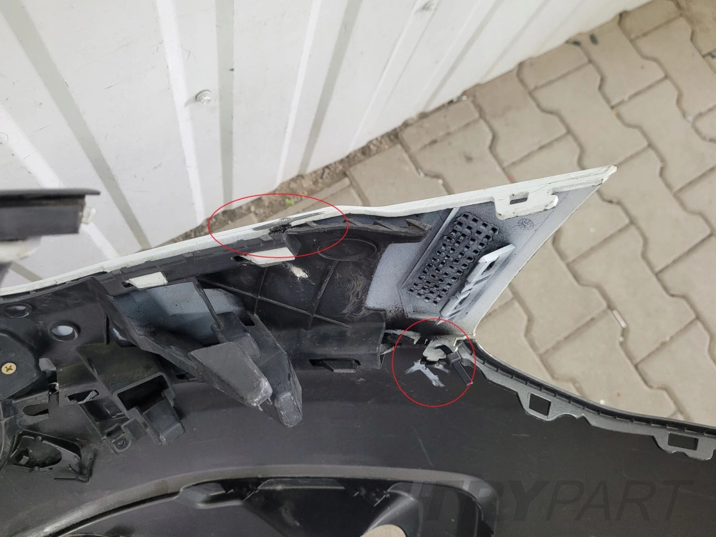 Front Bumper Ford Transit Connect 2 II Lift 18-