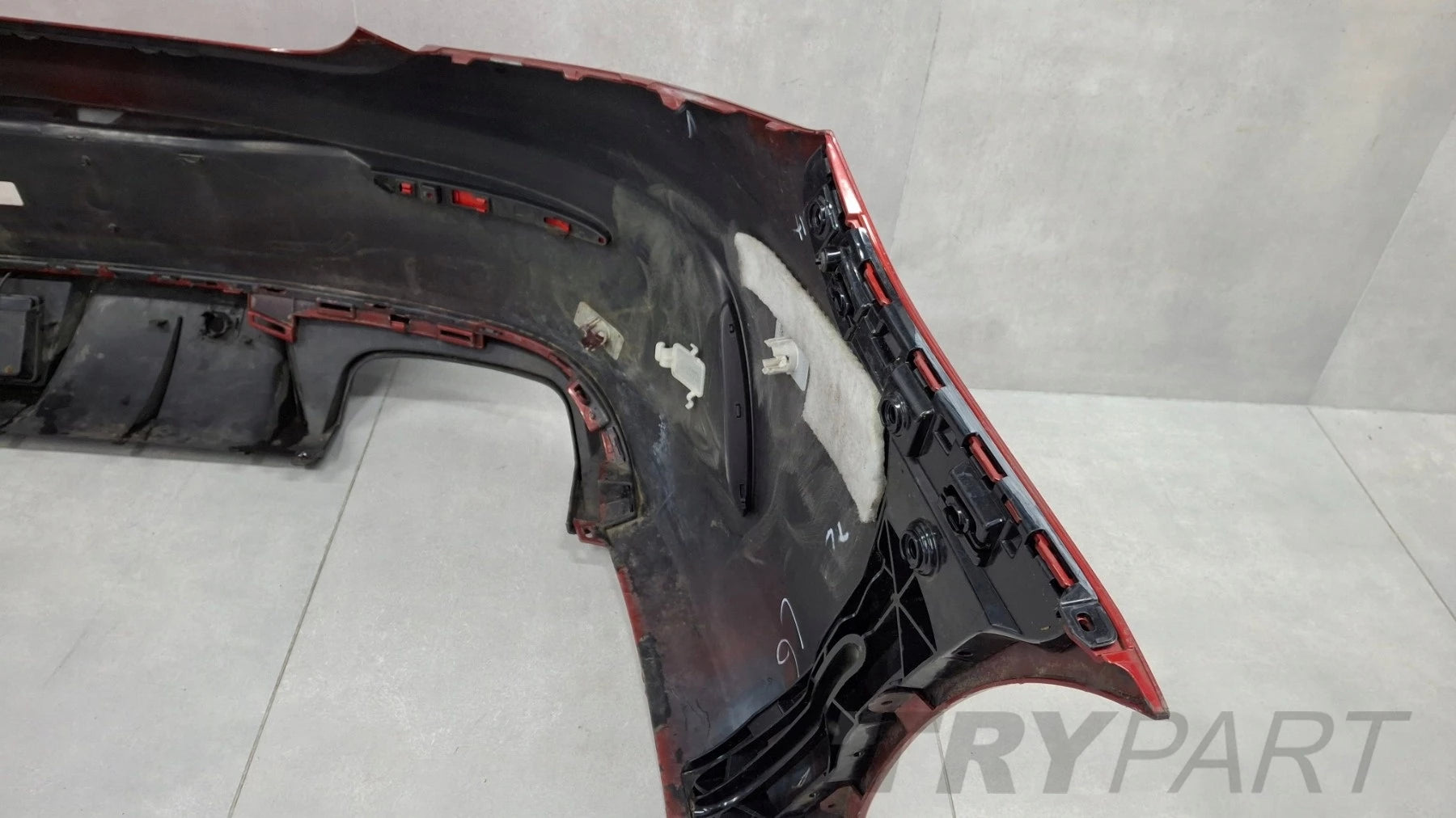 Rear bumper Mercedes C 205 COUPE CABRIO AMG Brabus 15-