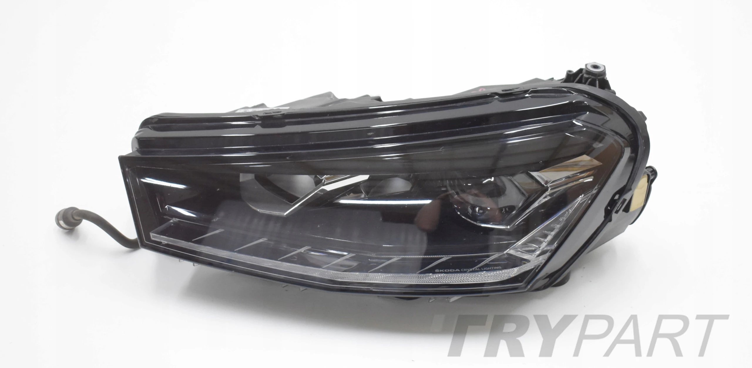 SKODA FABIA IV 6VB LEFT FRONT HEADLIGHT EU ORG CRYSTAL 6VB941015B