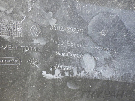 DACIA DUSTER 2 II 17- Rear Bumper