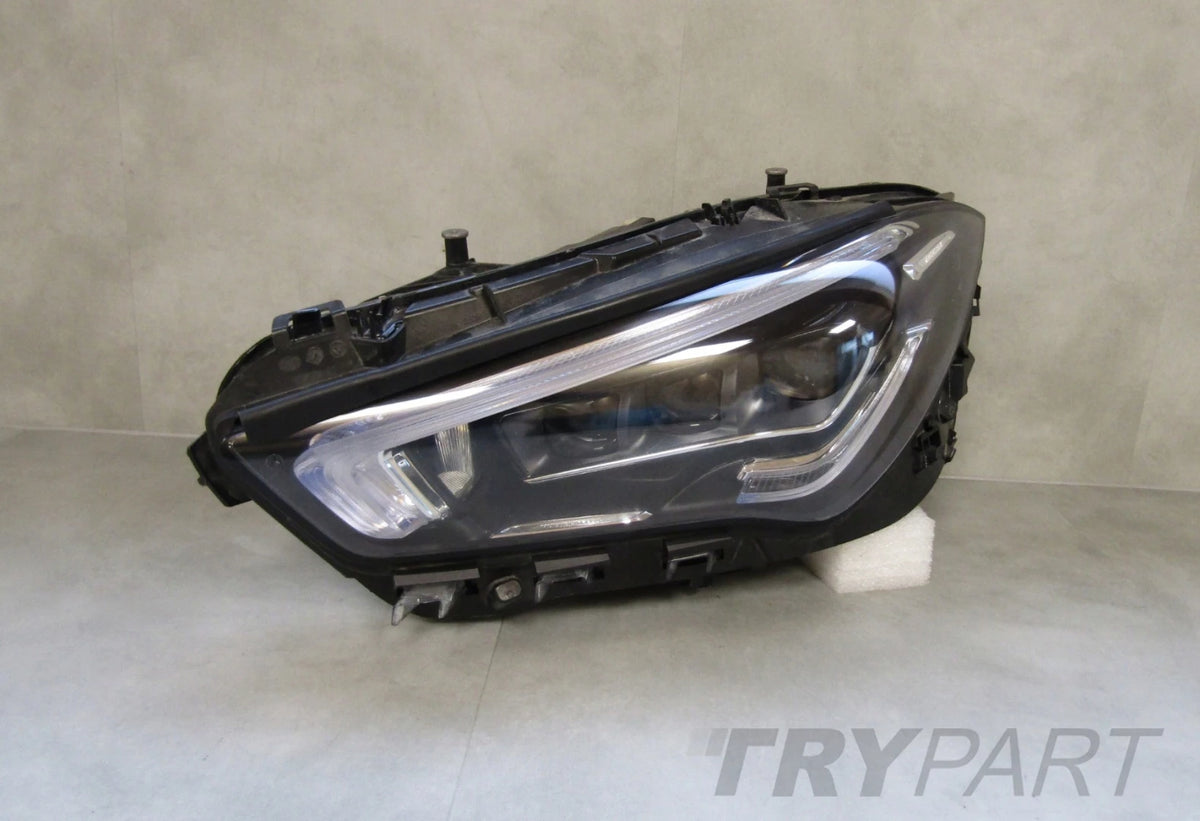 FRONT HEADLIGHT MERCEDES CLA W118 MULTIBEAM FULL LED 19-23 LH A1189066901