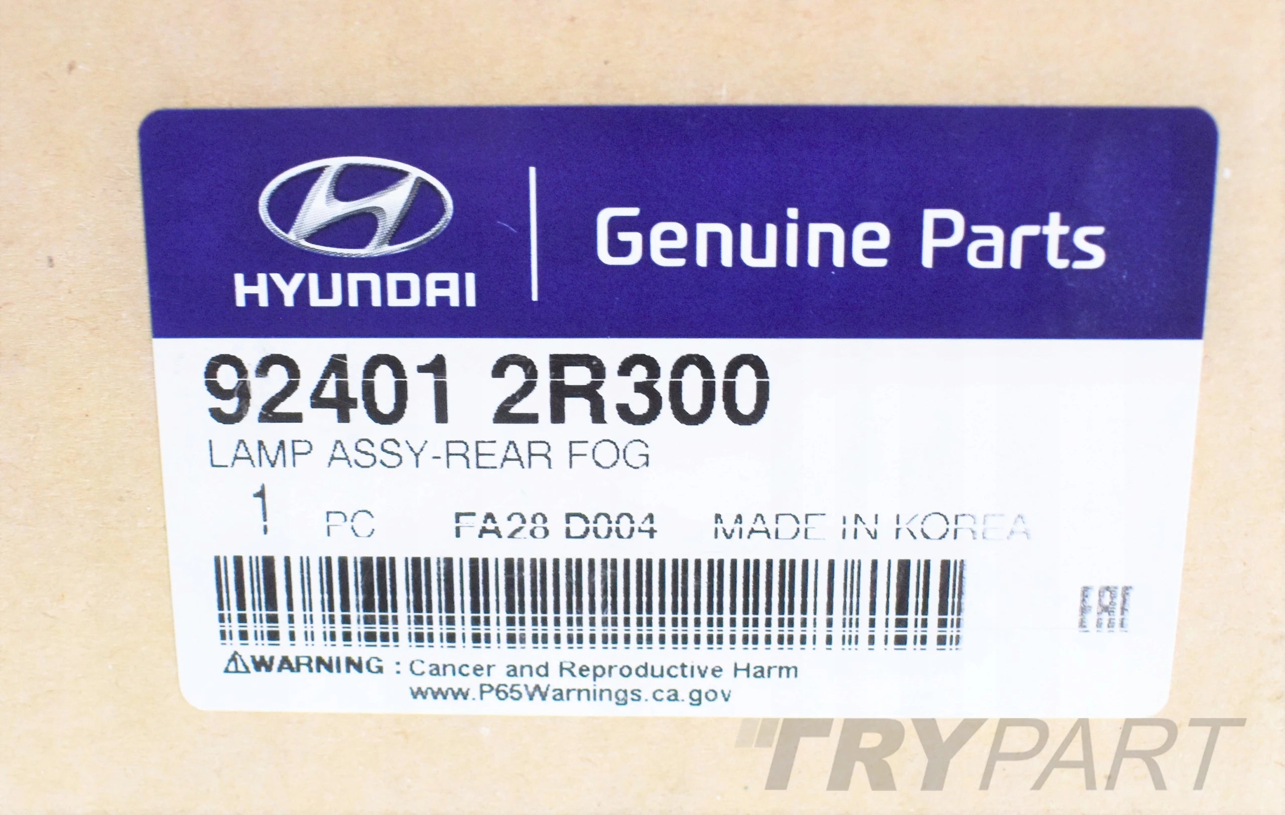 HYUNDAI I30 REAR FOG LAMP COMBI NEW