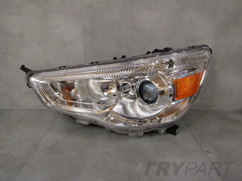 HEADLIGHT MITSUBISHI ASX LIFT STANDARD LENS LH LEFT 12-19