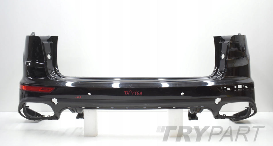 PORSCHE CAYENNE II LIFT 7P5 REAR BUMPER ORG + MOUNTS