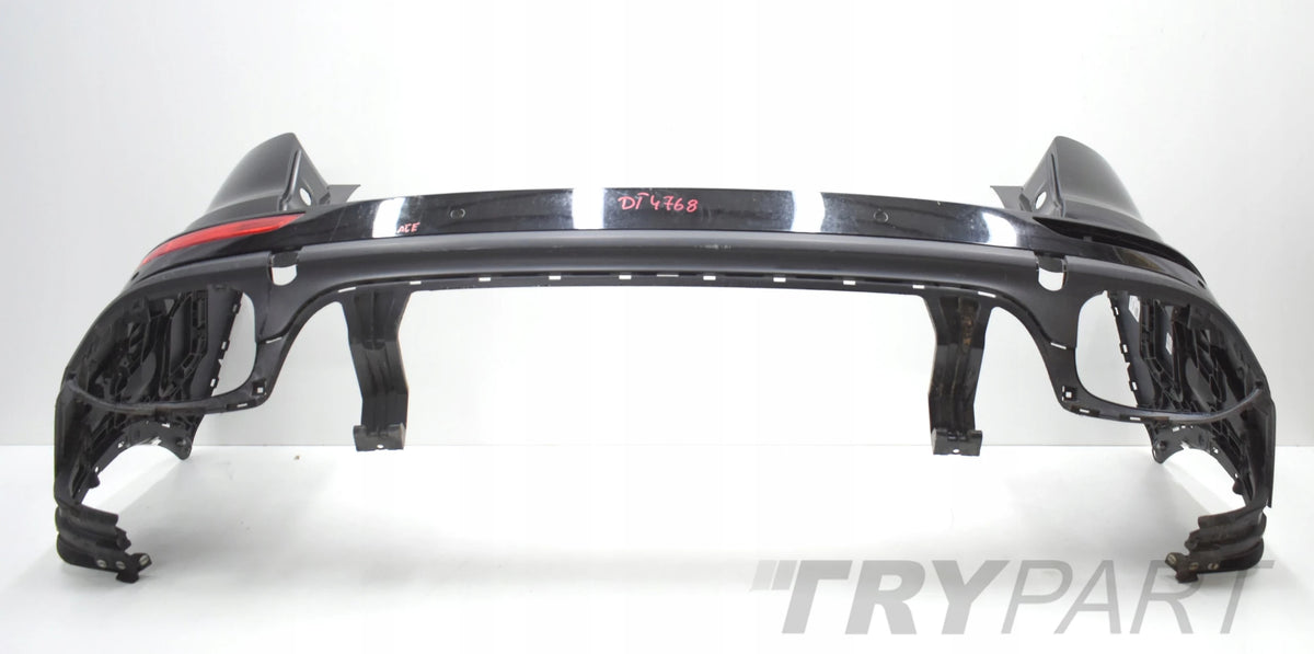 PORSCHE CAYENNE II LIFT 7P5 REAR BUMPER ORG + MOUNTS