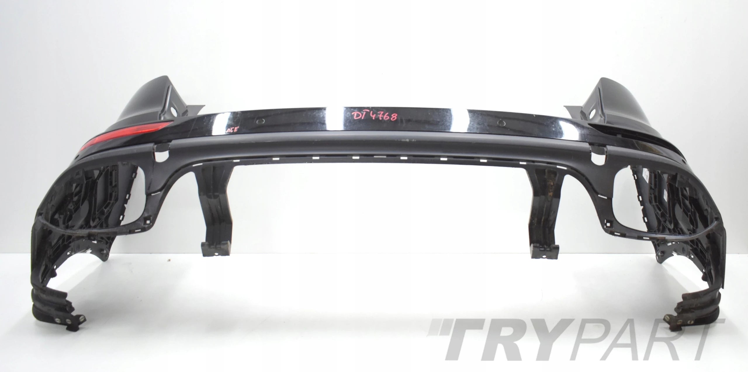 PORSCHE CAYENNE II LIFT 7P5 REAR BUMPER ORG + MOUNTS